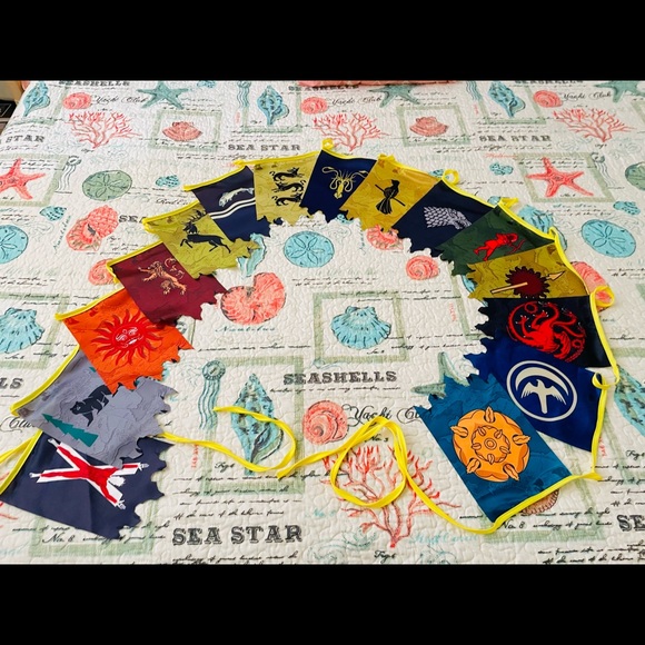 Game of Thrones 15 House Flag Banner - Picture 2 of 7